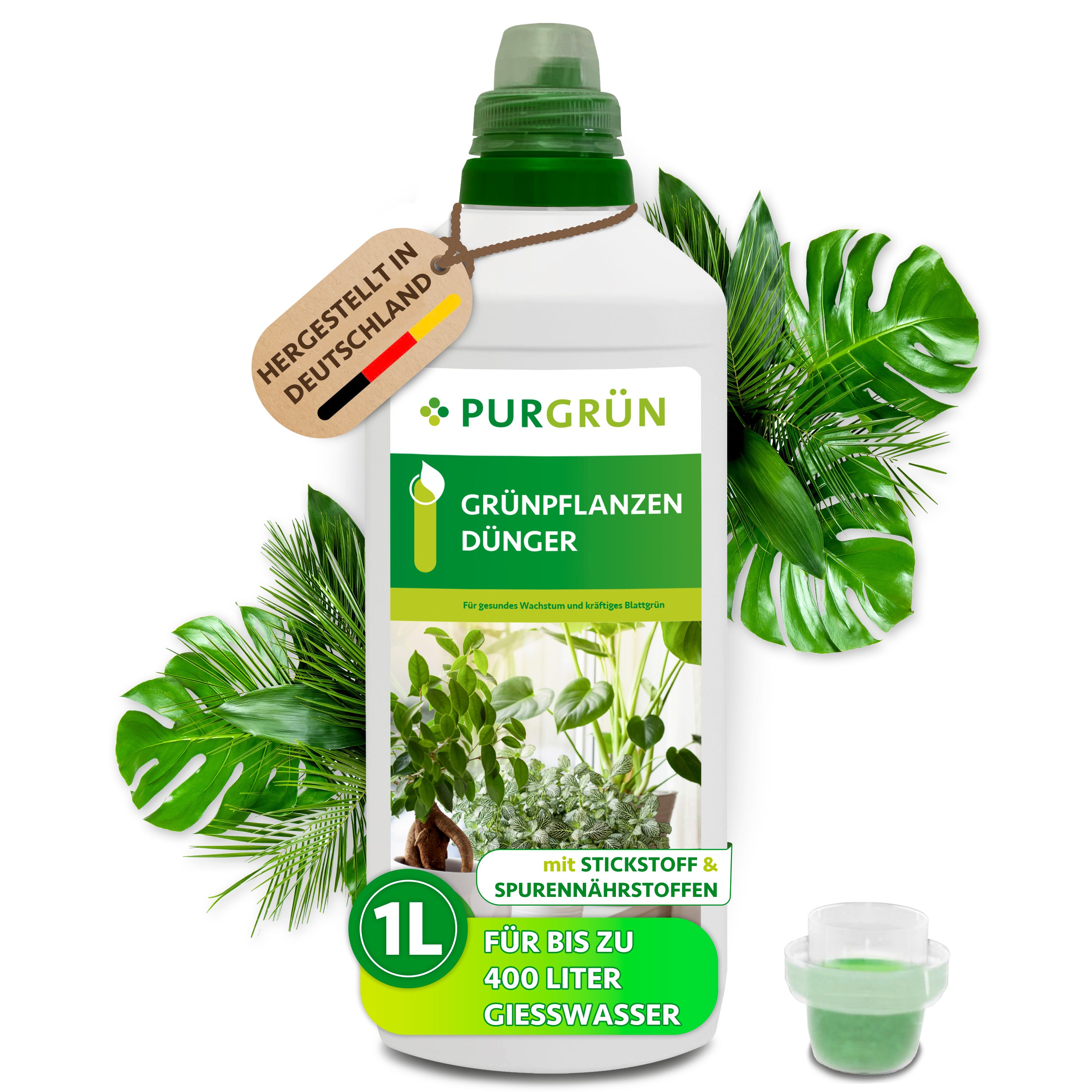 Purgrün Universaldünger Purgrün Grünpflanzendünger, NPK 7+3+6, günstig online kaufen