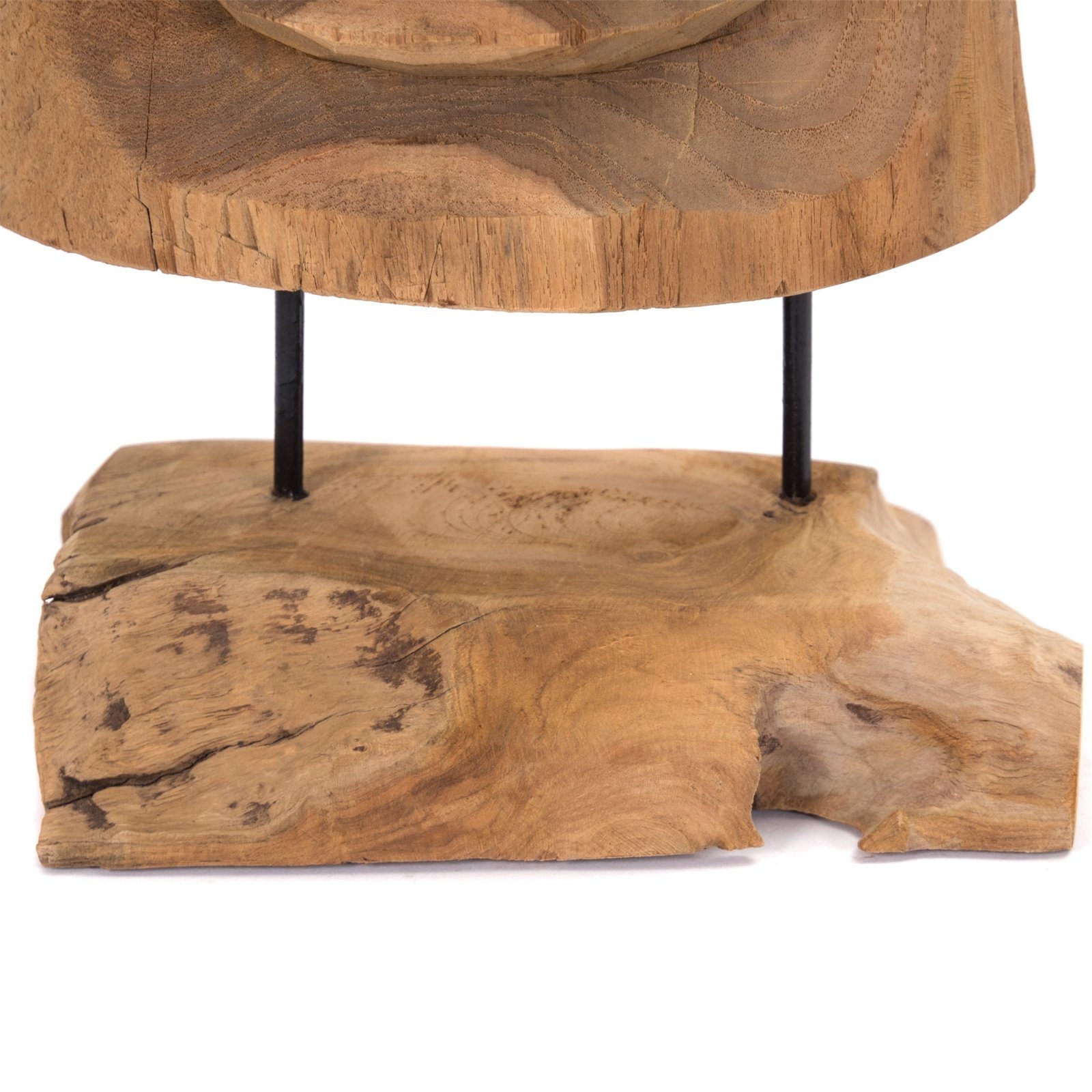 Hawaii SKULPTUR CREEDWOOD Skulptur Massivholz, HOLZ Tiki Objekt "TIKI", cm, 40 Deko