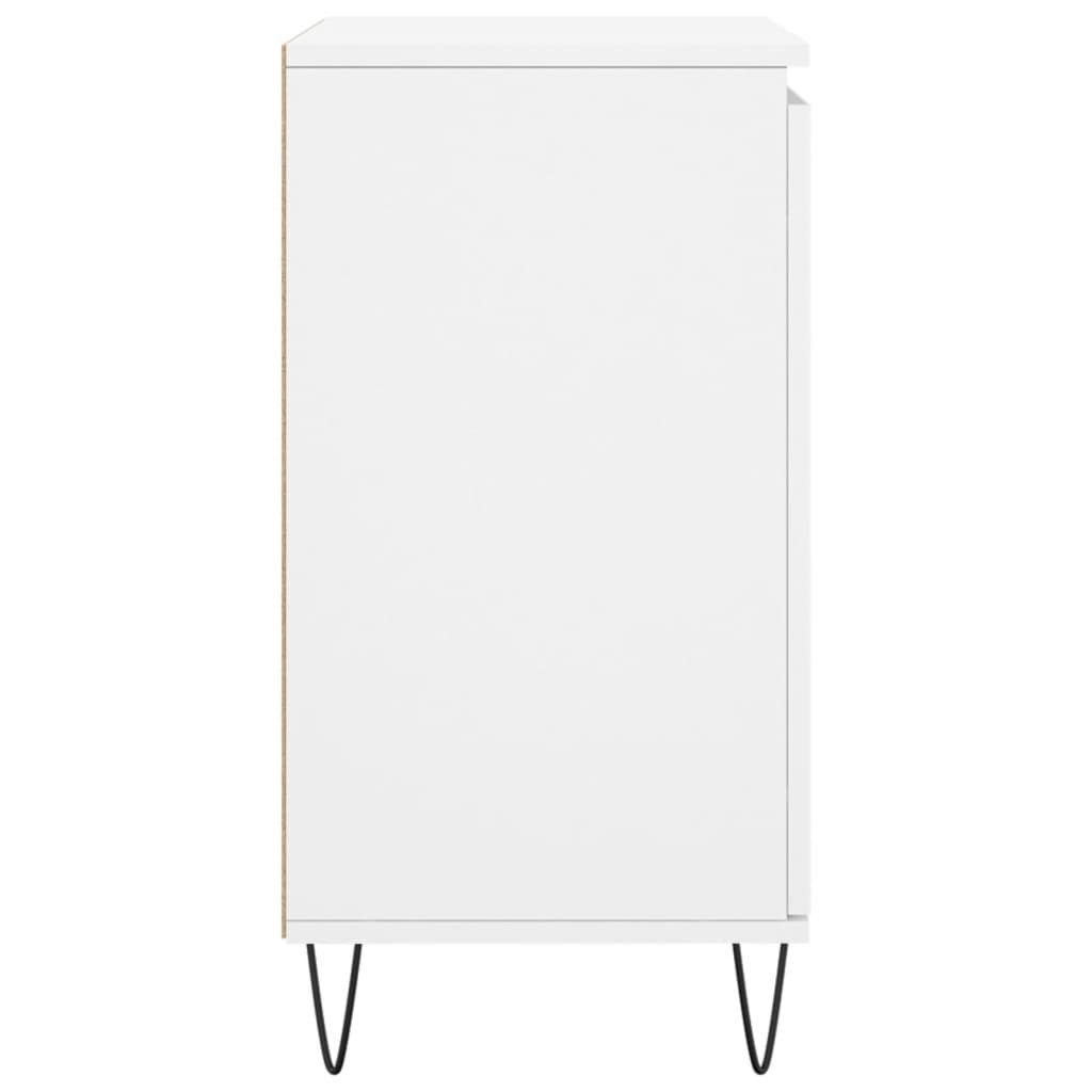 vidaXL Sideboard Sideboard Weiß (1 Holzwerkstoff 60x35x70 St) cm