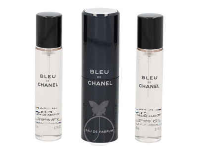 CHANEL Eau de Parfum Bleu de Chanel Eau de Parfum Twist and Spray 3 x 20 ml mit Zerstäuber, 1-tlg.