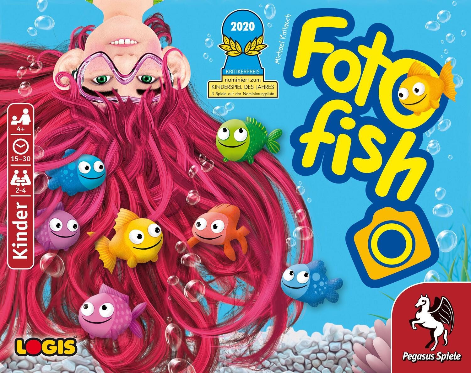 Pegasus Spiele Spiel, Foto Fish *Nominiert Kinderspiel des Jahres 2020*