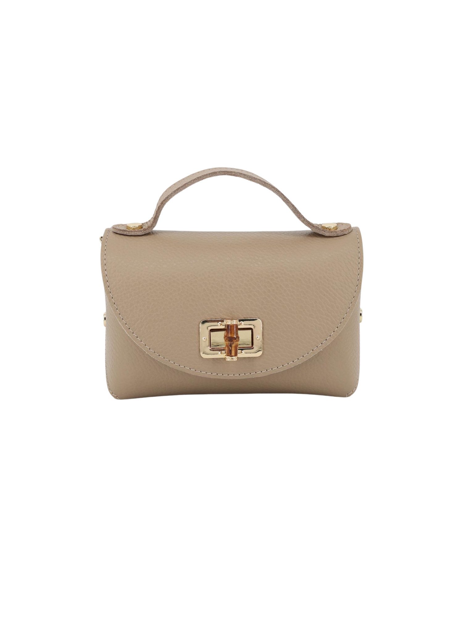 BRISE TASCHE Schultertasche Mirella Mini – Elegante kleine Wildleder & Nappaleder Tasche (Einzelartikel), Kompakt, leicht, weiches Wildleder