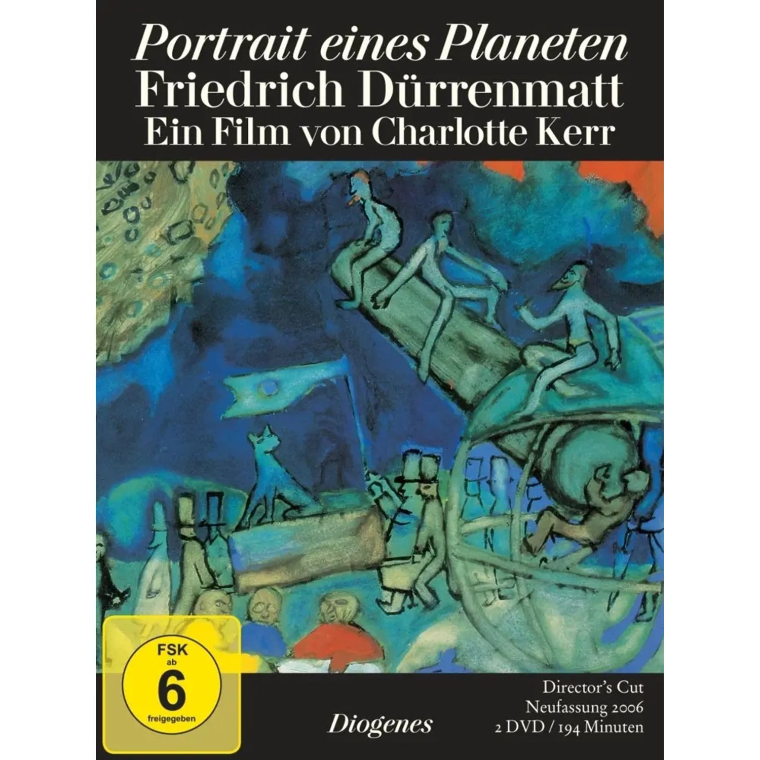Diogenes Verlag DVD Portrait eines Planeten - Friedrich Dürrenmatt,2 DVDs