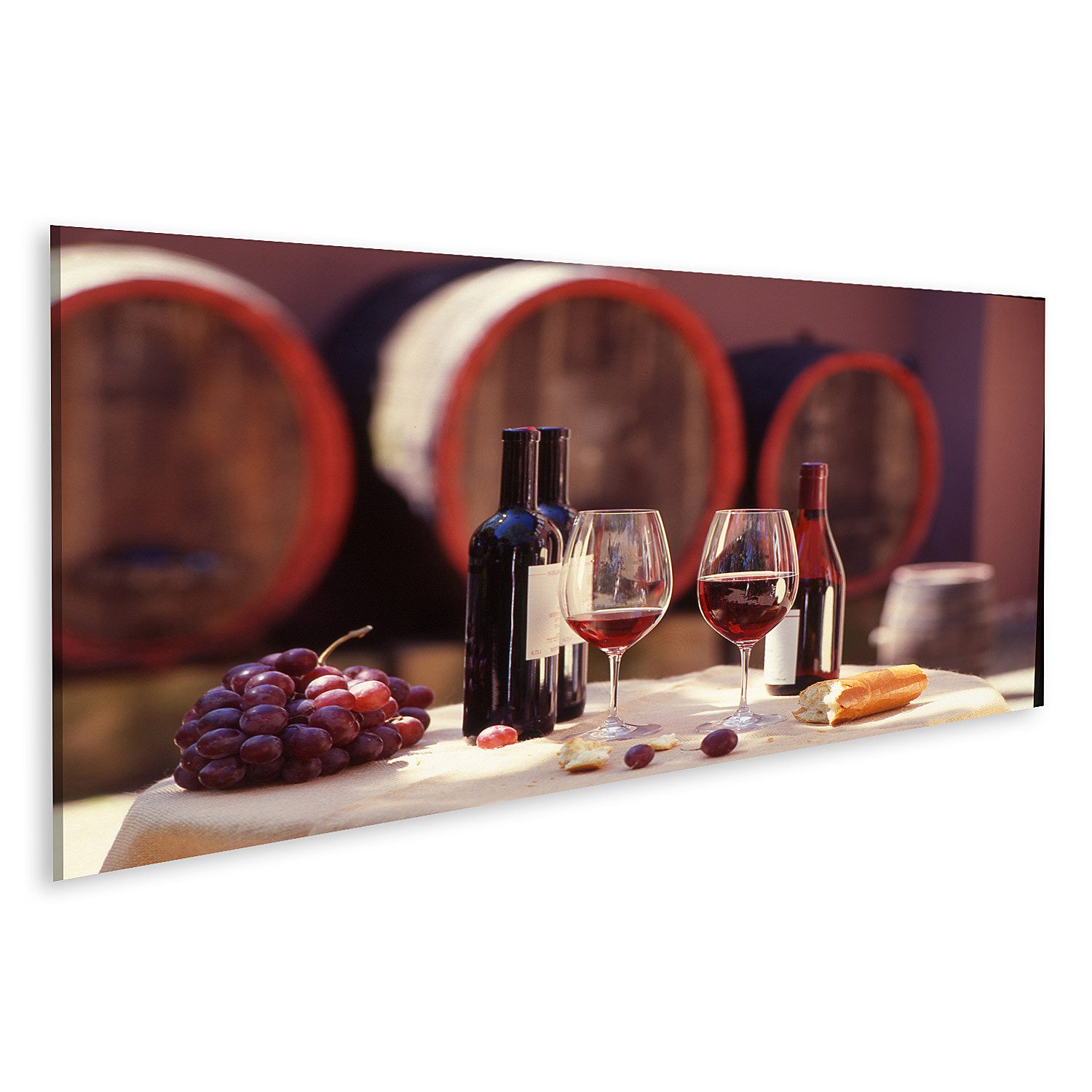 Leinwandbild Rotwein Bilder