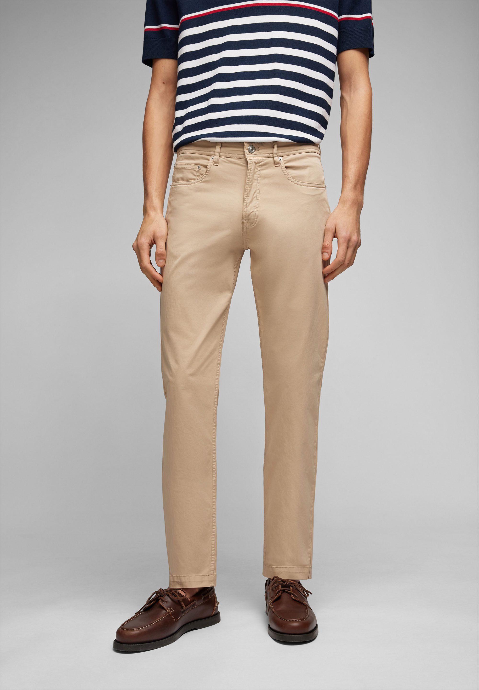 HECHTER PARIS Chinohose (1-tlg) aus Baumwolle günstig online kaufen
