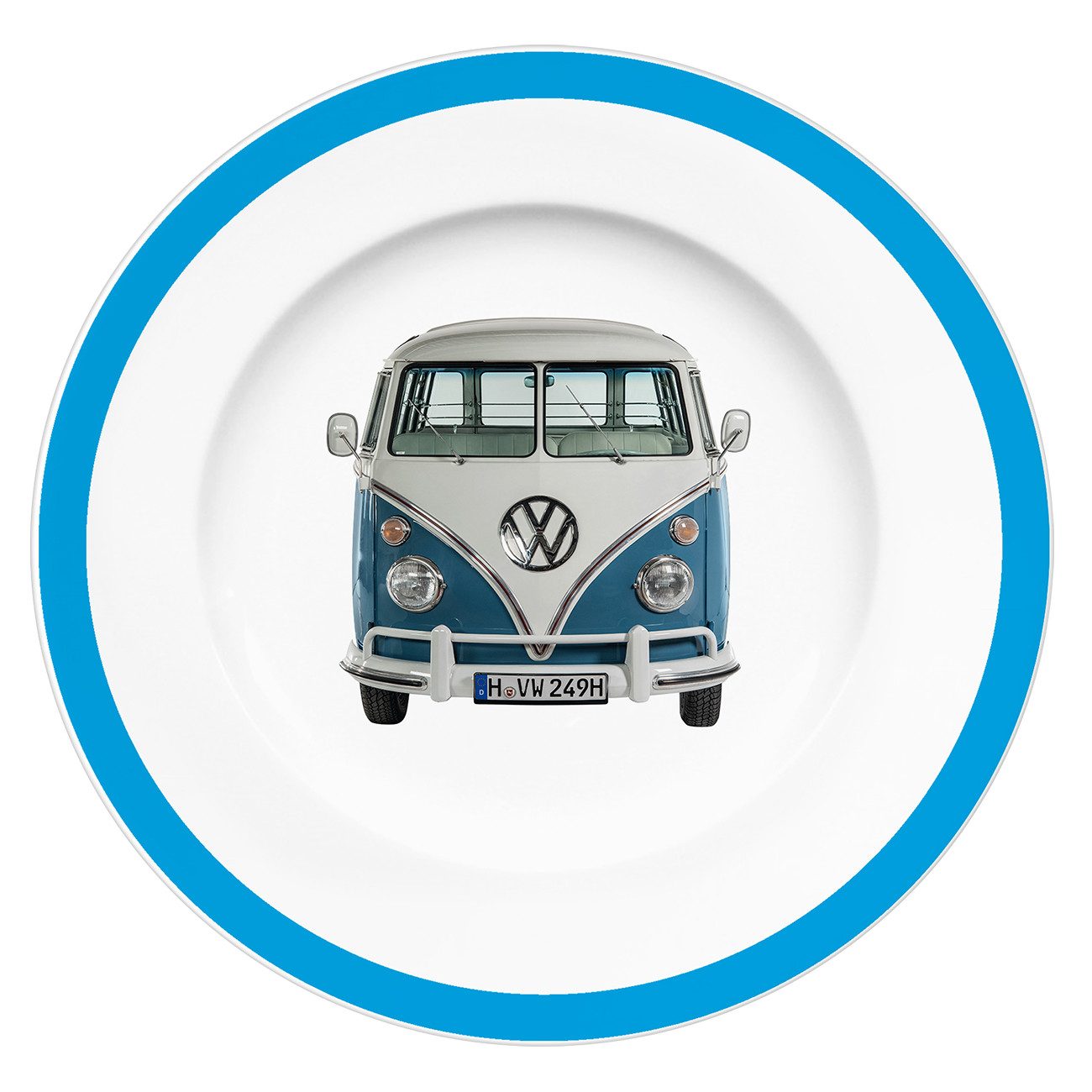 Frühstücksteller VW Classic blau 20,3cm