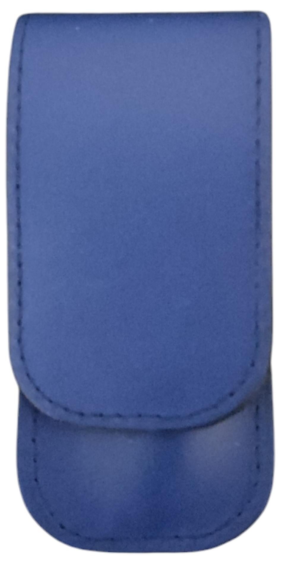 EloModa Maniküre-Kosmetik-Etui 3-teiliges Solingen Maniküre Set mit Leder Etui, Nagelschere, Feile, 3 tlg., Made in Germany