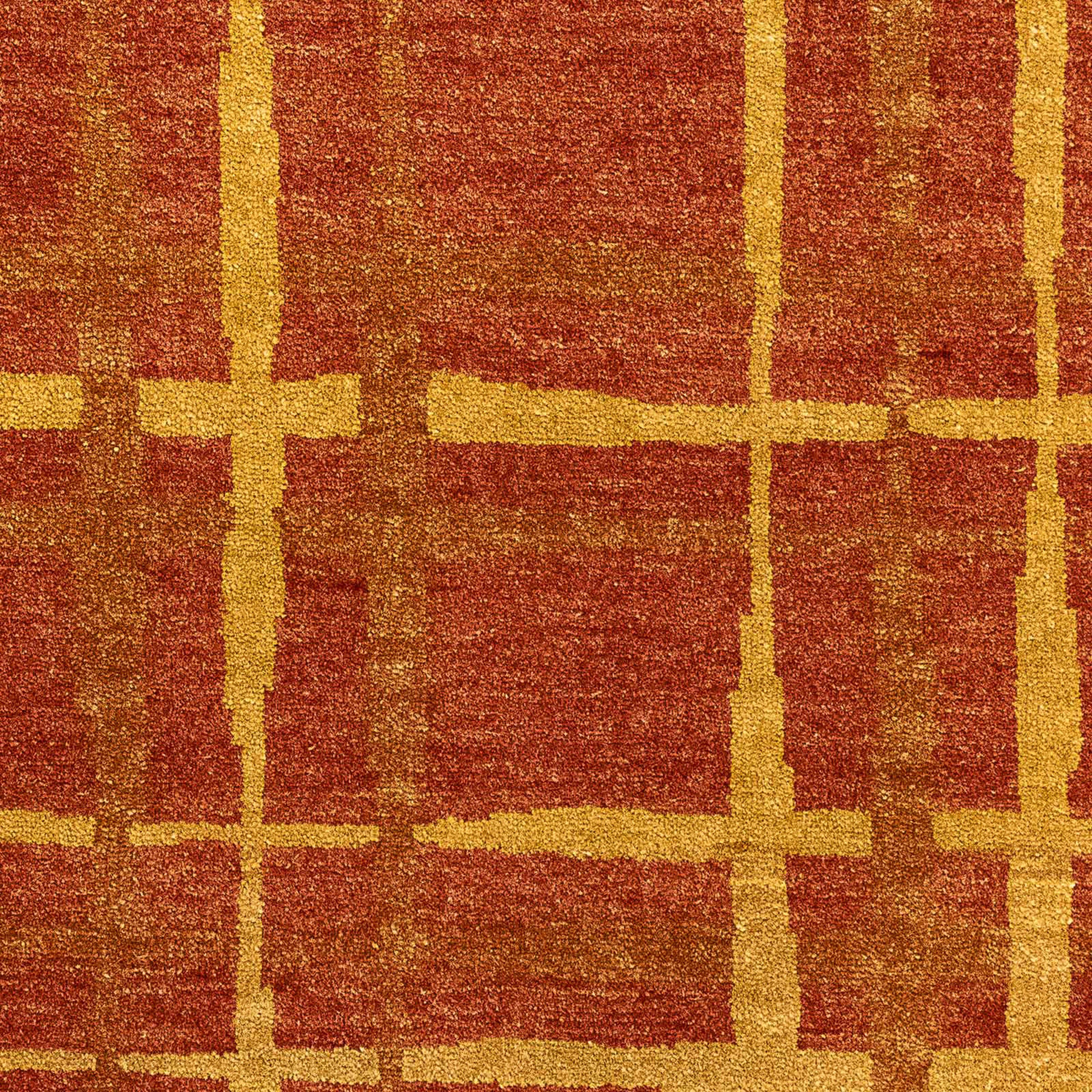 Orientteppich Ziegler - 89 x 6 mit rechteckig, Wohnzimmer, - cm gold, Zertifikat Einzelstück mm, 64 morgenland, Höhe: Handgeknüpft