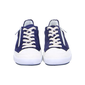 Ara Avio - Damen Schuhe Schnürschuh Sneaker Rauleder blau