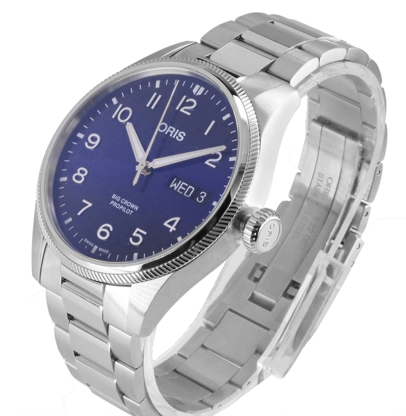 Oris Schweizer Uhr 01 752 7760 4065-07 8 20 08P BIG CROWN PROPILOT BIG DATE 44,0mm BIG CROWN PROPILOT BIG DATE, Day Date Anzeige