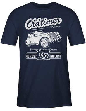 Shirtracer T-Shirt Siebzig Oldtimer Baujahr 1954 70. Geburtstag