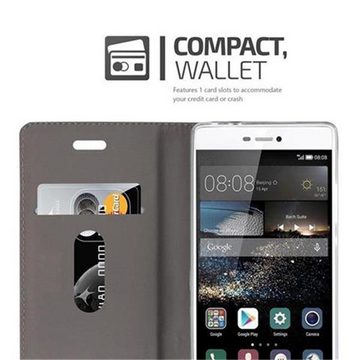 Cadorabo Handyhülle Huawei P8 Huawei P8, Klappbare Handy Schutzhülle - Hülle - mit Standfunktion und Kartenfach