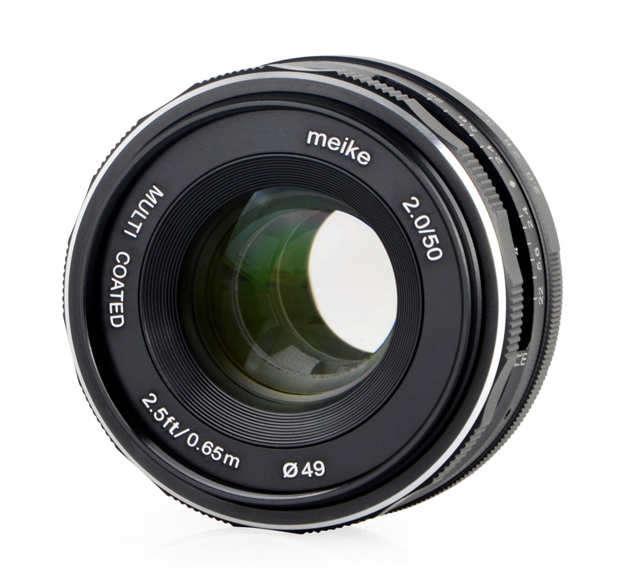 Meike Meike Objektiv E-Mount multicoated Sony für Objektiv F2.0 50mm