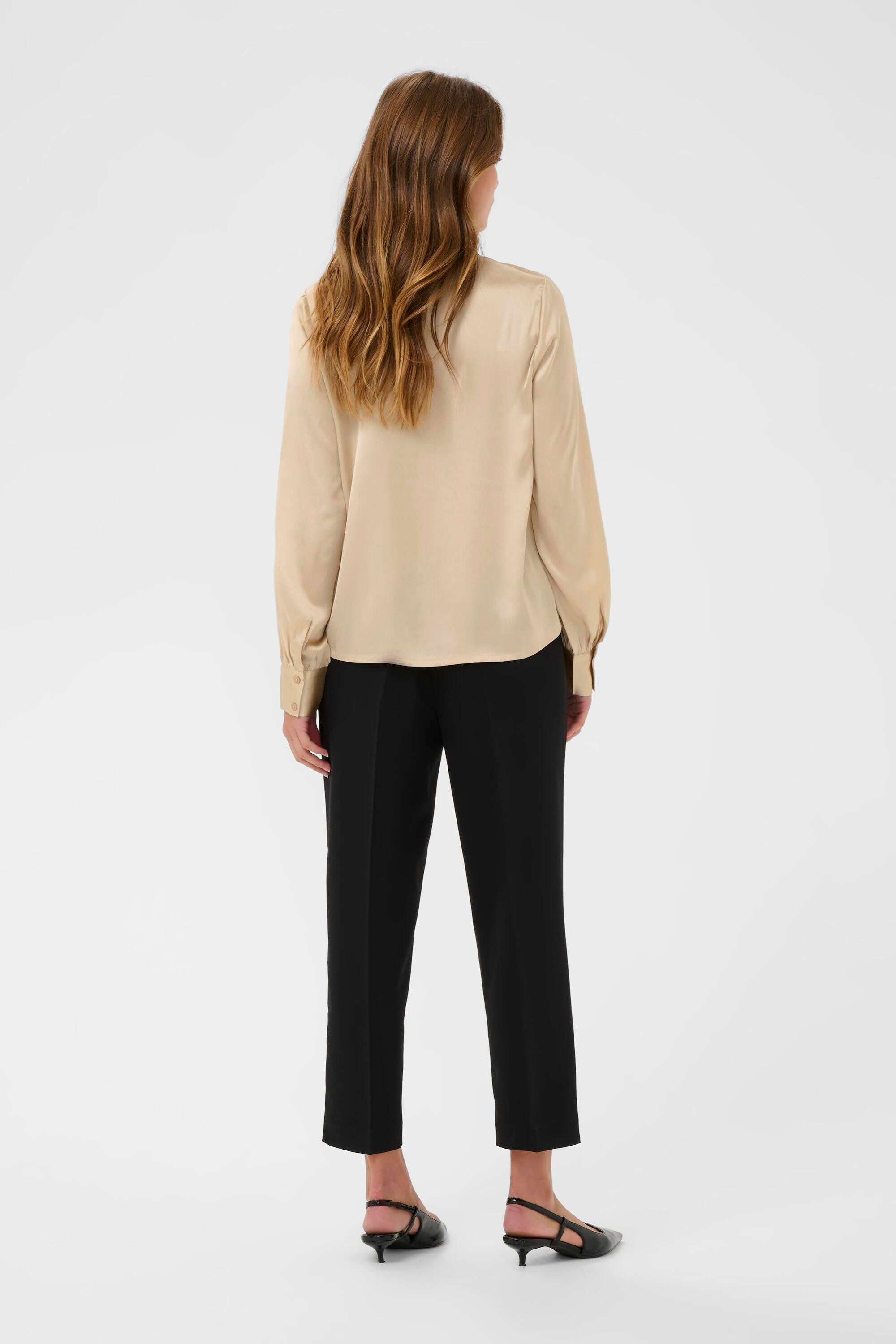 KAFFE Langarmhemd Langarm-Hemd KAamara günstig online kaufen