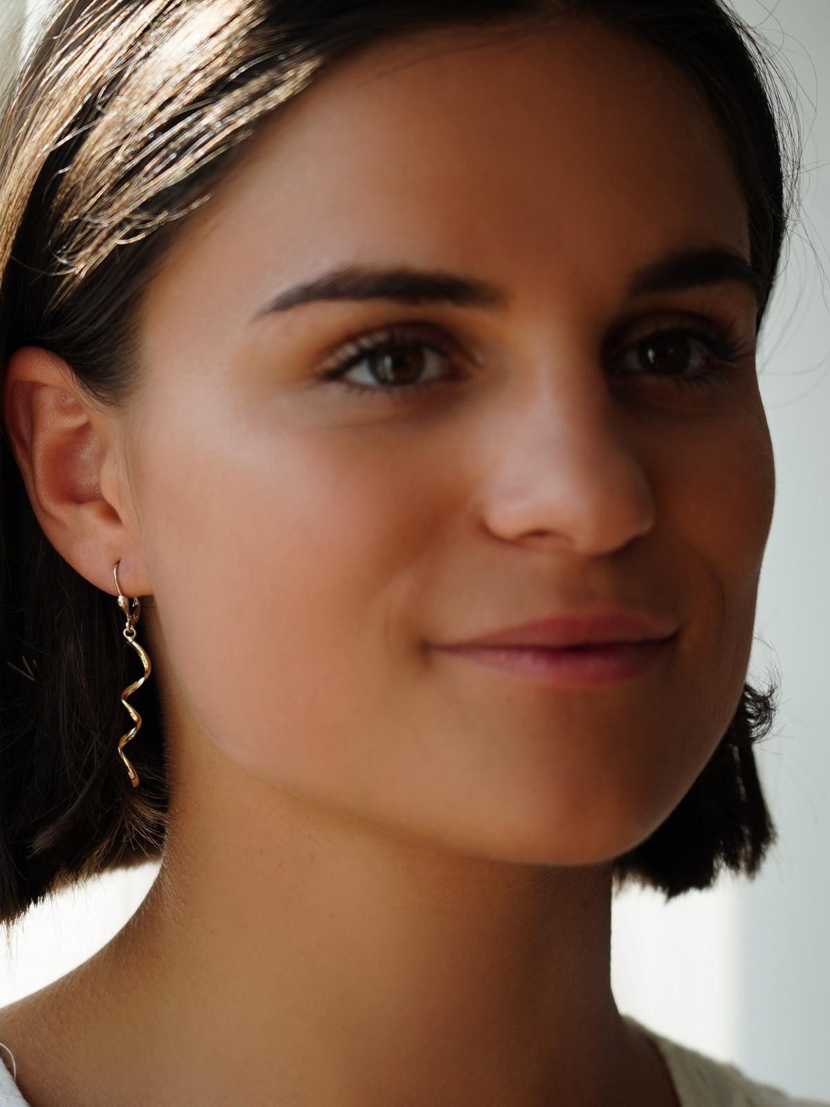 My Gold Paar Ohrhänger Damen Ohrringe hängend Gold 375 (9 Karat) ohne Stein günstig online kaufen