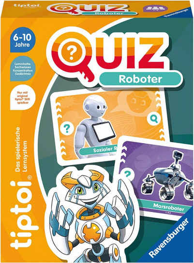 Ravensburger Spiel, Kinderspiel tiptoi® Quiz Roboter, Made in Europe; FSC® - schützt Wald - weltweit