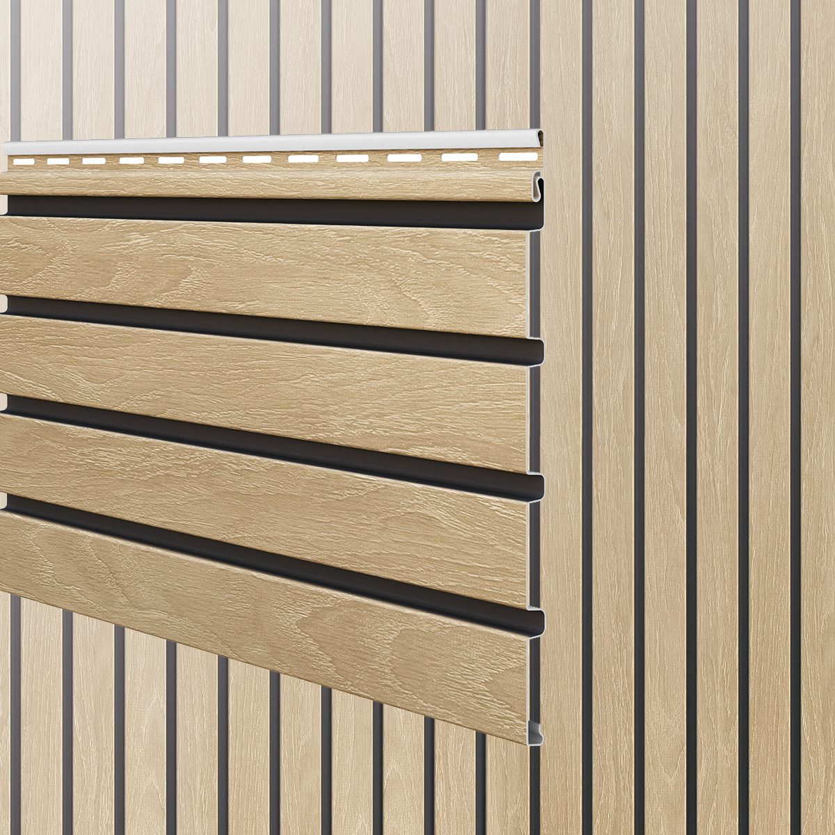 Vox Verkleidungspaneel Canadian Siding SXP-06 Max 3 Fronto V-Black 2,95 m S günstig online kaufen