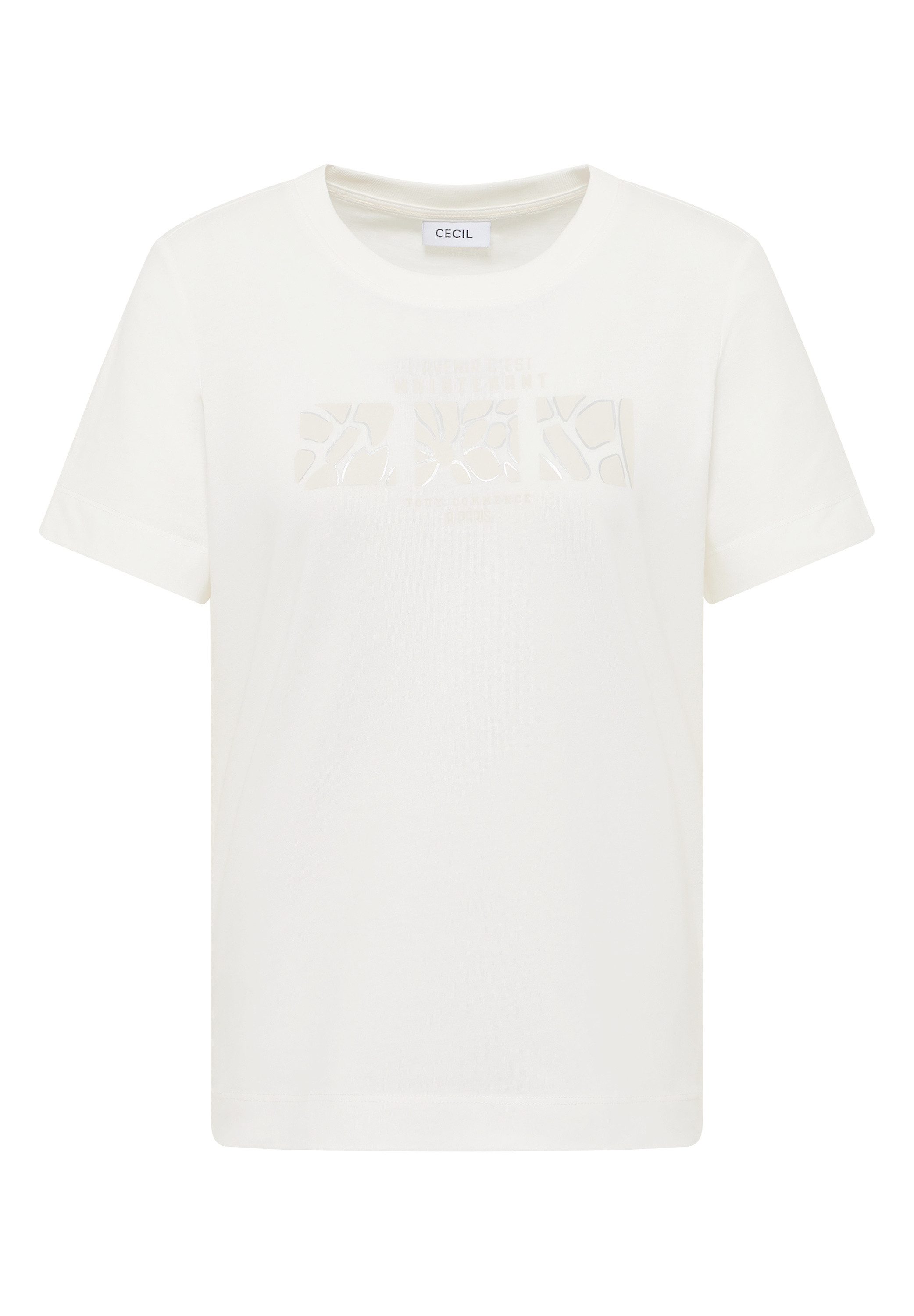 CECIL Print-Shirt aus reiner Baumwolle – Bild 4 von 5