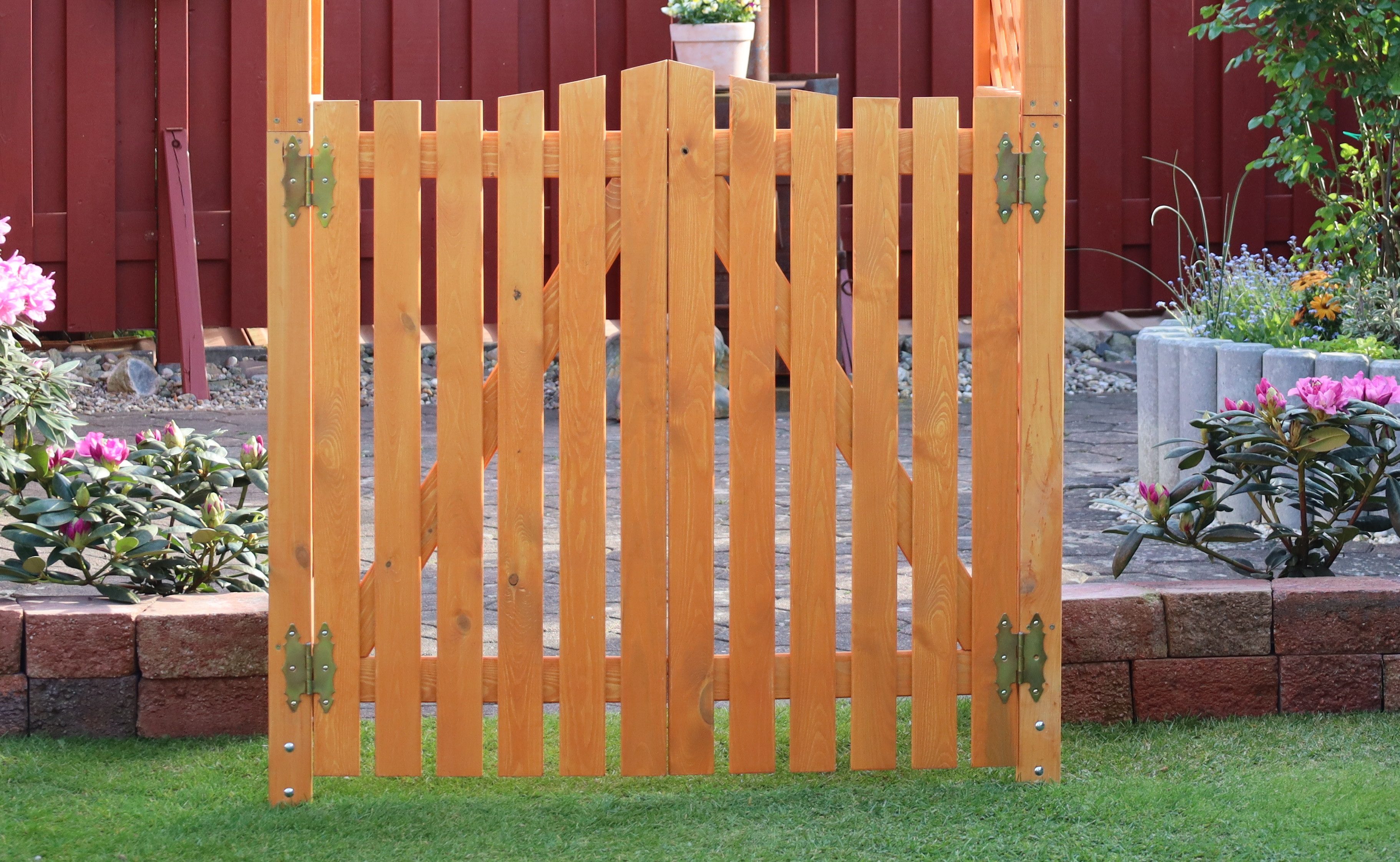 Promadino Türen für Pergola Diana (BxTxH) 100 cm x 2,5 cm x 100 cm günstig online kaufen