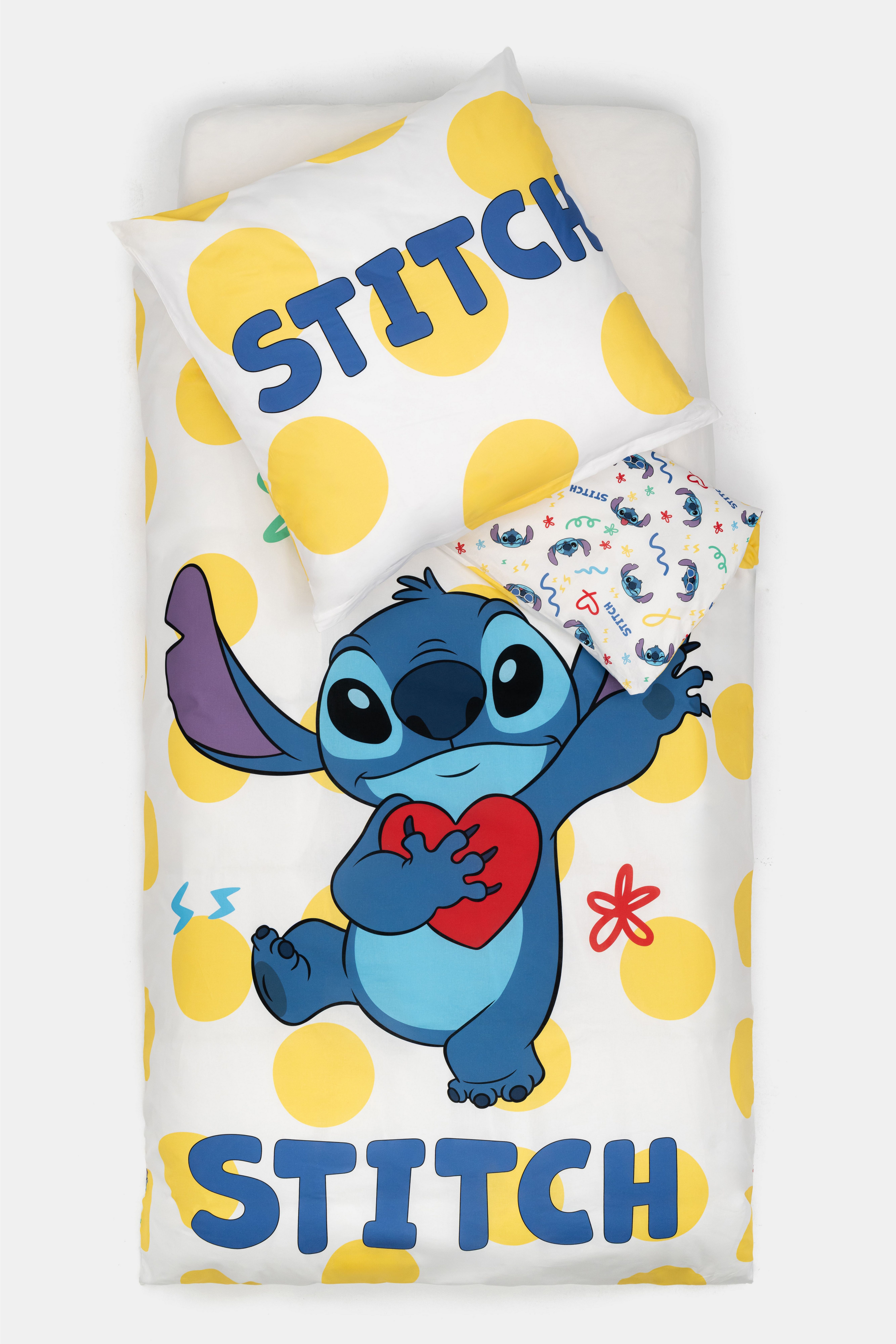 Disney Wendebettwäsche Disney Home Stitch Bettwäsche Set 2 teilig 135x200 + günstig online kaufen