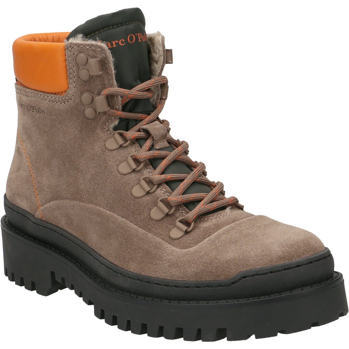 M KURT 5B Stiefel, Obermaterial: Veloursleder / Textil / Glattleder