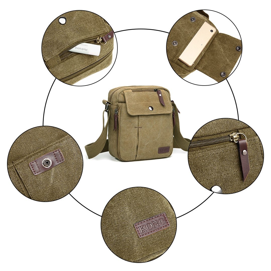 KONO Messenger Bag Langlebige Umhängetasche aus günstig online kaufen