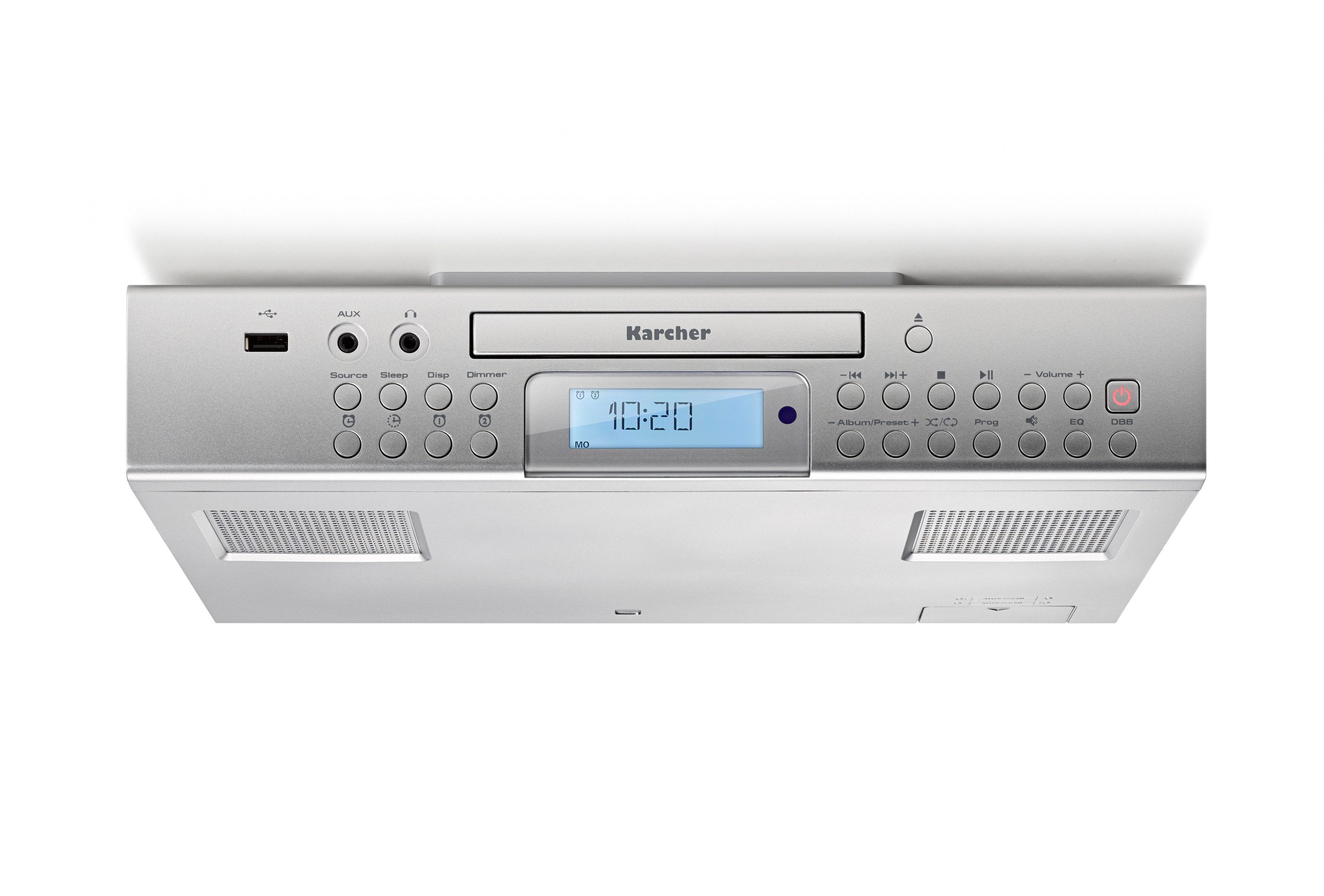 Karcher RA 2050 Küchen-Radio (UKW (FM), 3 W, Unterbauradio (UKW) mit CD-Player, USB inkl. Ladefunktion) – Bild 3 von 5