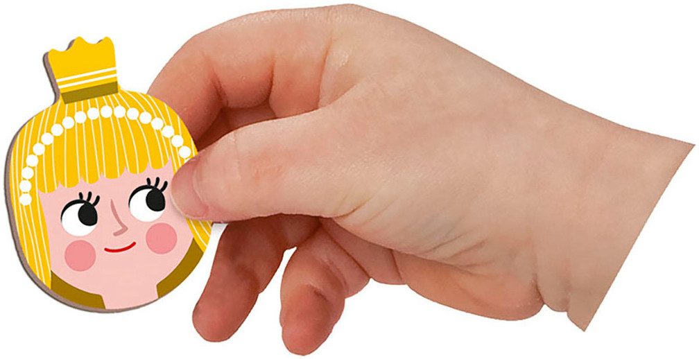 Janod Lernspielzeug Magnetbuch - Märchen, FSC® - schützt Wald