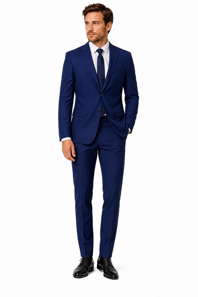 Guild Clothing Anzug Herren Business 2-tlg. Extra Slim Fit (Anzughose & Sakko, 2-tlg., Anzug Set) für Hochzeiten, Einladungen, den Business, besondere Anlässe