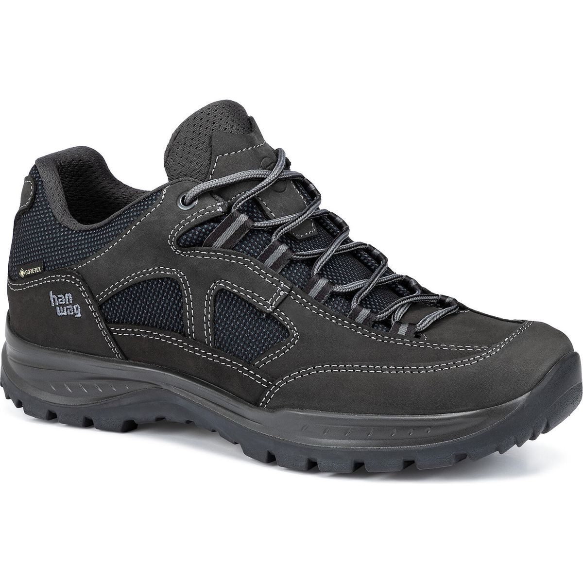 Hanwag Gritstone II Wide GTX Hikingschuh Wasserdichter Wanderschuh mit breiter Passform, ideal für komfortable