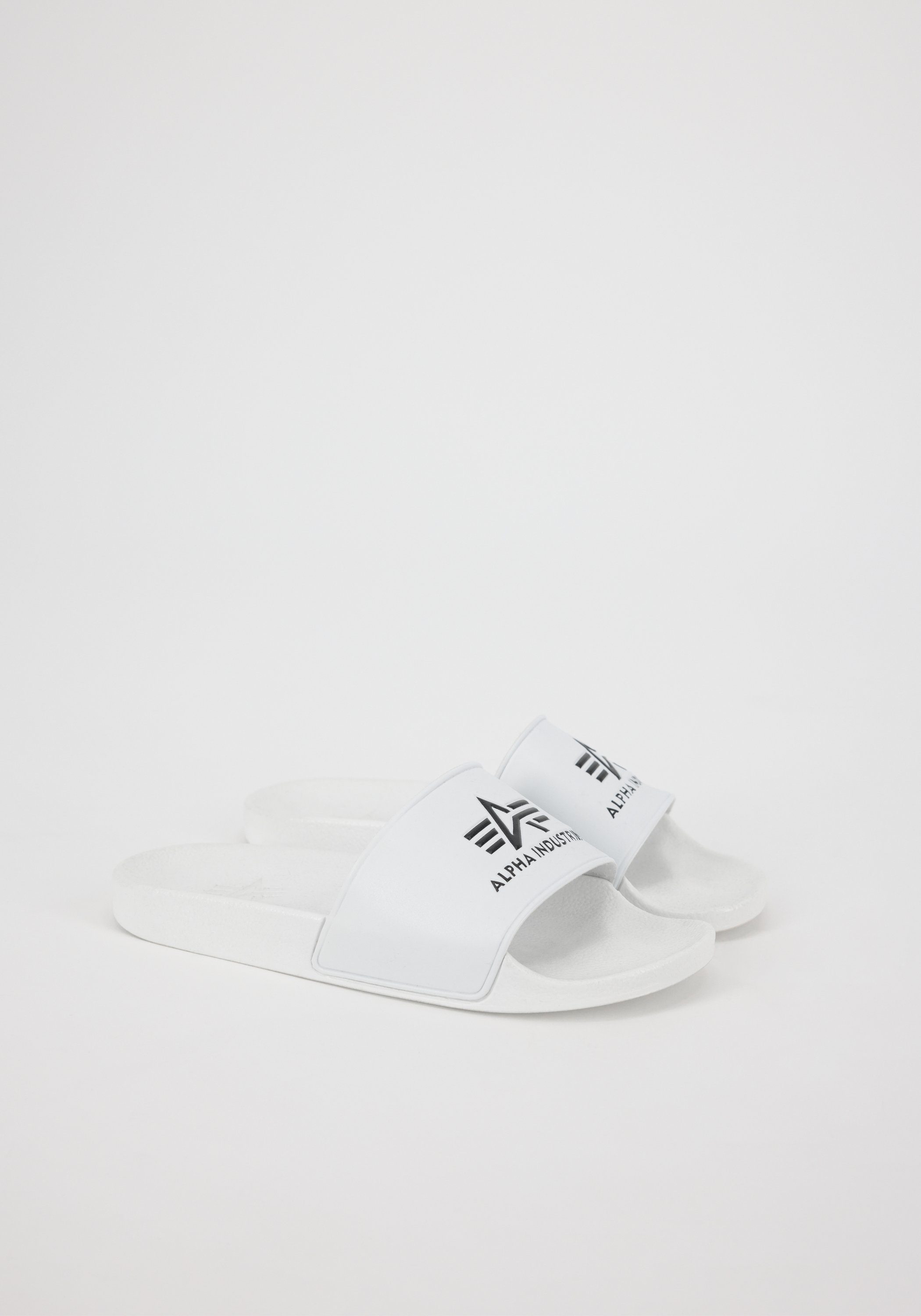 Alpha Industries Alpha Industries Accessoires Alpha white - Beachwear Slider Badeschuh