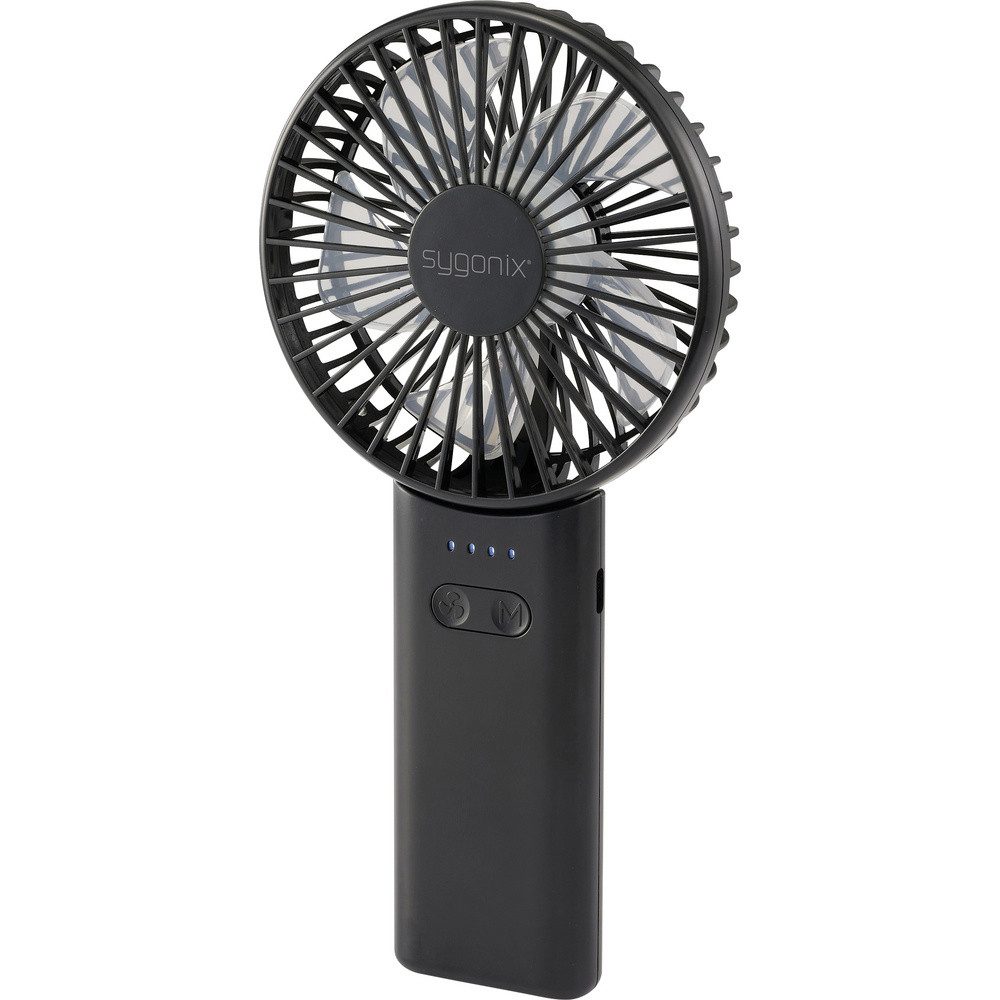 Sygonix Bodenventilator Sygonix Handventilator 4 W Schwarz