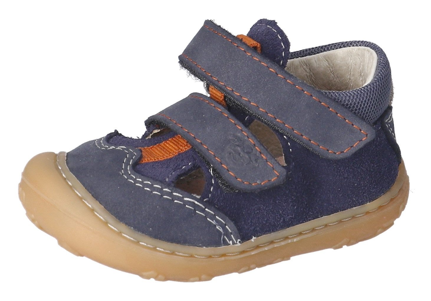 PEPINO by RICOSTA Ebi WMS: weit Lauflernschuh, Klettschuh, Babyschuh, Lederinnensohle, Größenschablone zum Download
