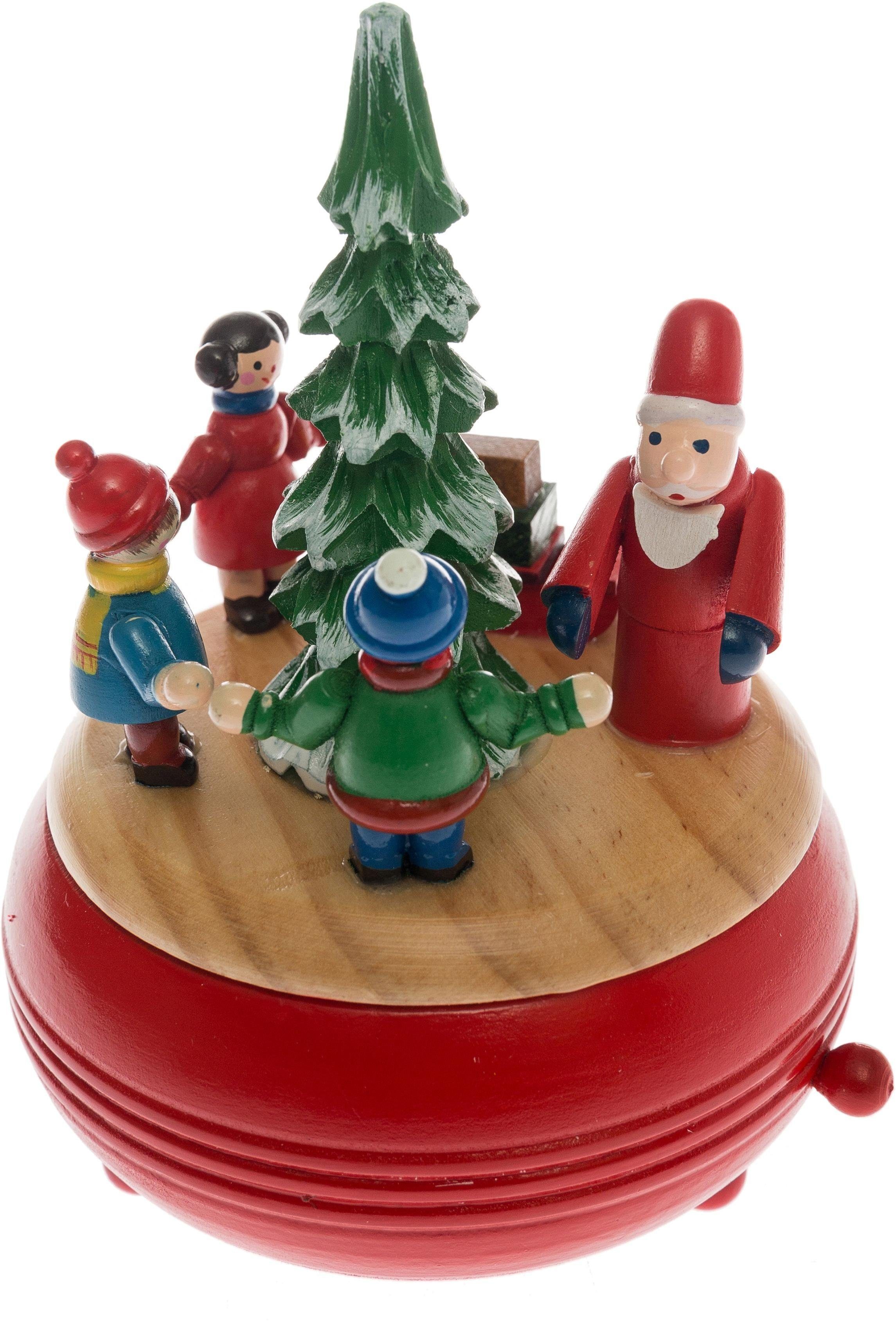 Myflair Möbel & Accessoires Weihnachtsfigur Weihnachtsszene Spieluhr mit Weihnachtsdeko