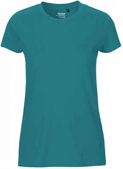Neutral Rundhalsshirt damen Fitted T-Shirt / 100% Fairtrade-Baumwolle