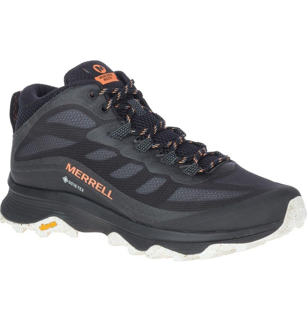 Merrell Moab Speed Mid GTX (wasserdicht) schwarz Herren Wanderschuh
