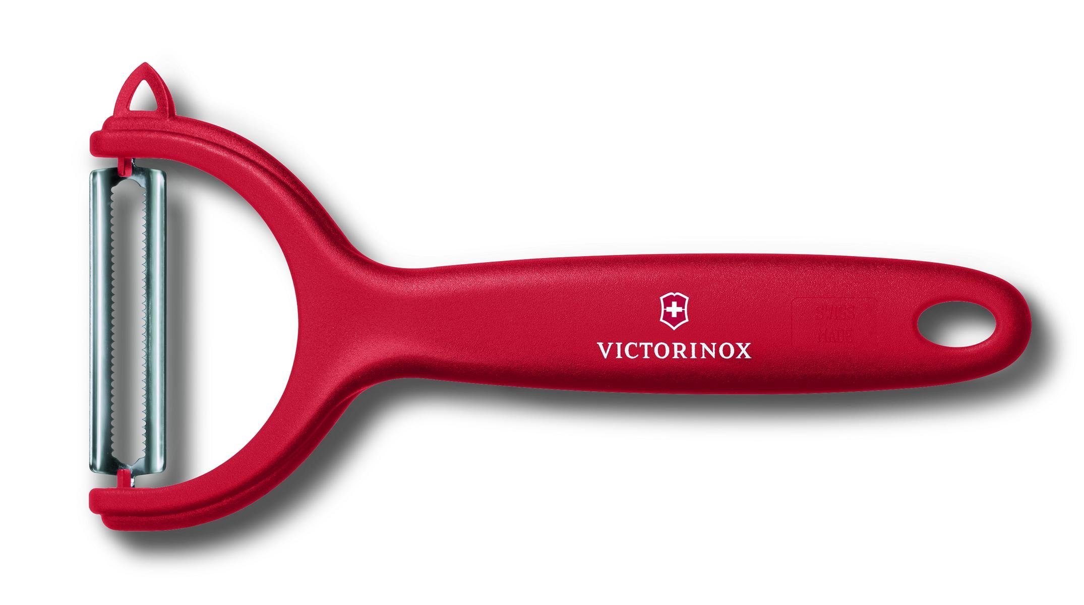 Victorinox Taschenmesser Tomaten-/Kiwischäler mit rostfreier Zackenschliffklinge, rot