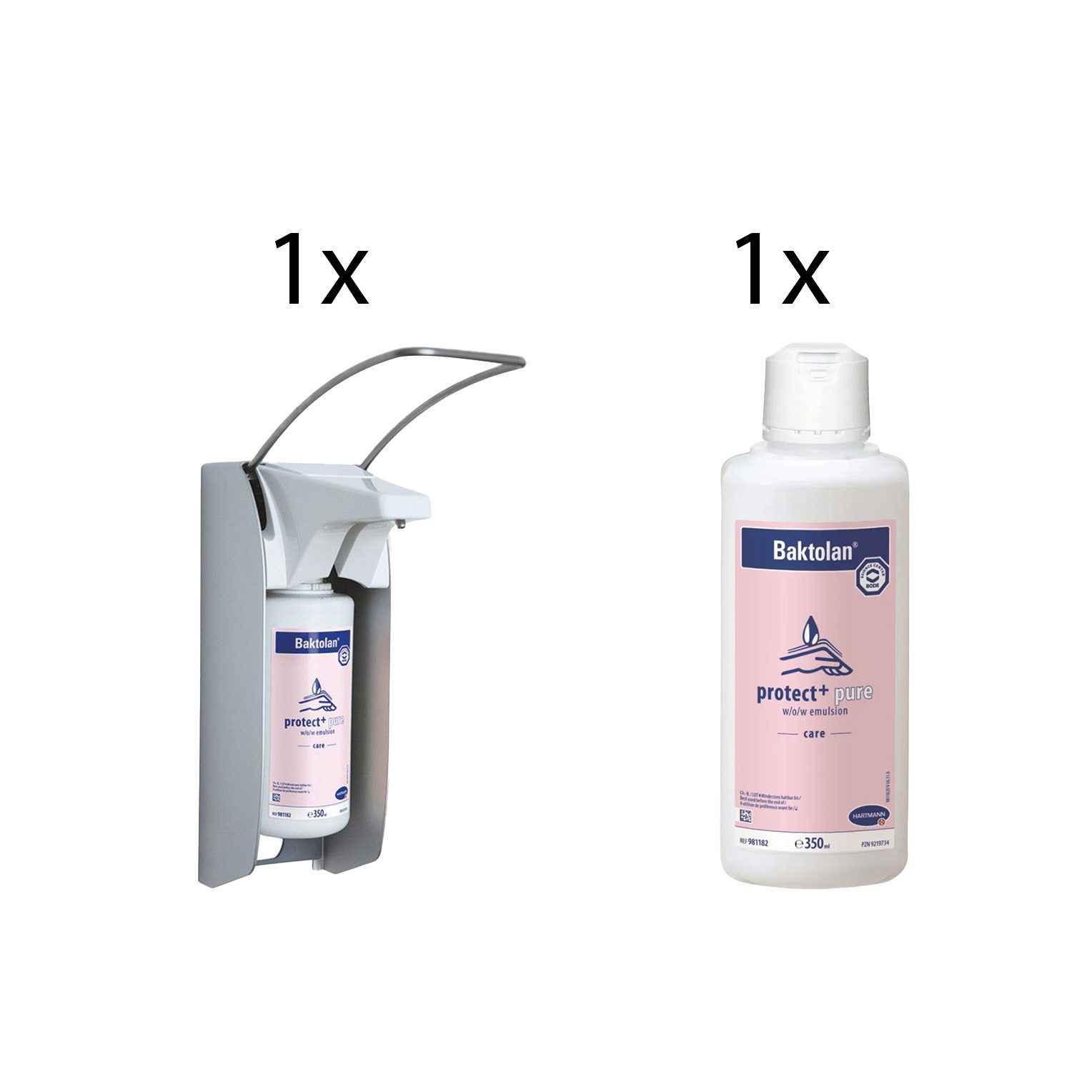 HARTMANN Hautpflegegel HARTMANN Baktolan protect + pure 5 x 350 ml
