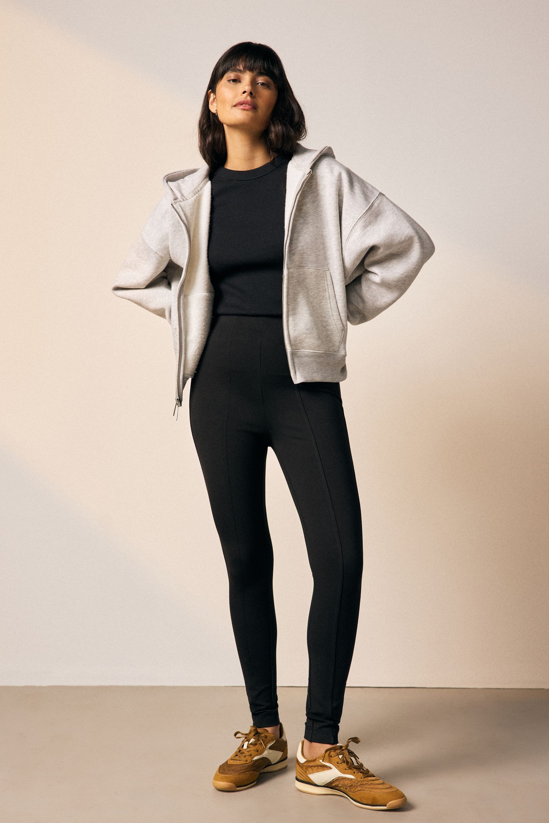 Next Leggings Ponte-Leggings im 2er-Pack (2-tlg)