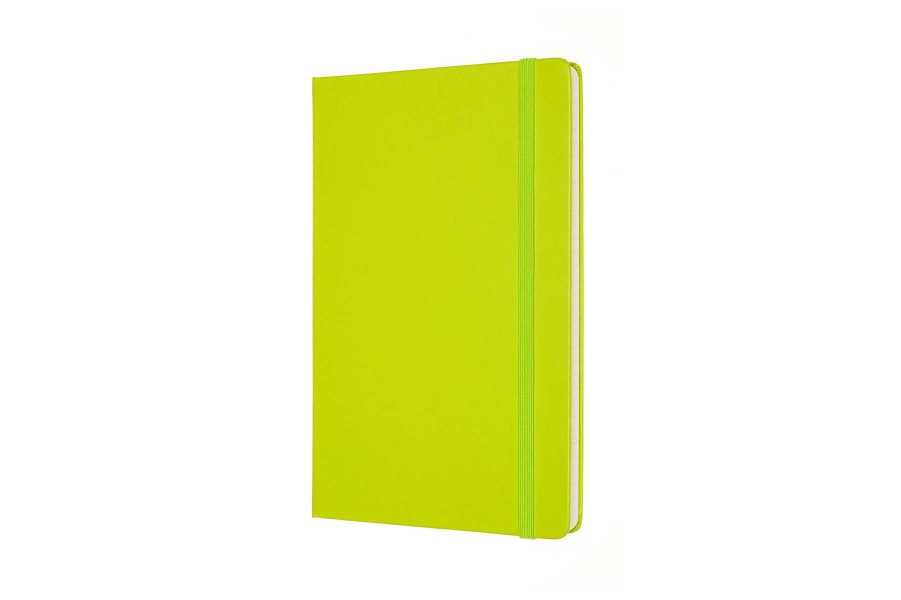 (13x21) mit Classic Collection L/A5 MOLESKINE Limetten - 70g-Papier Notizbuch, Groß - festem Grün Einband