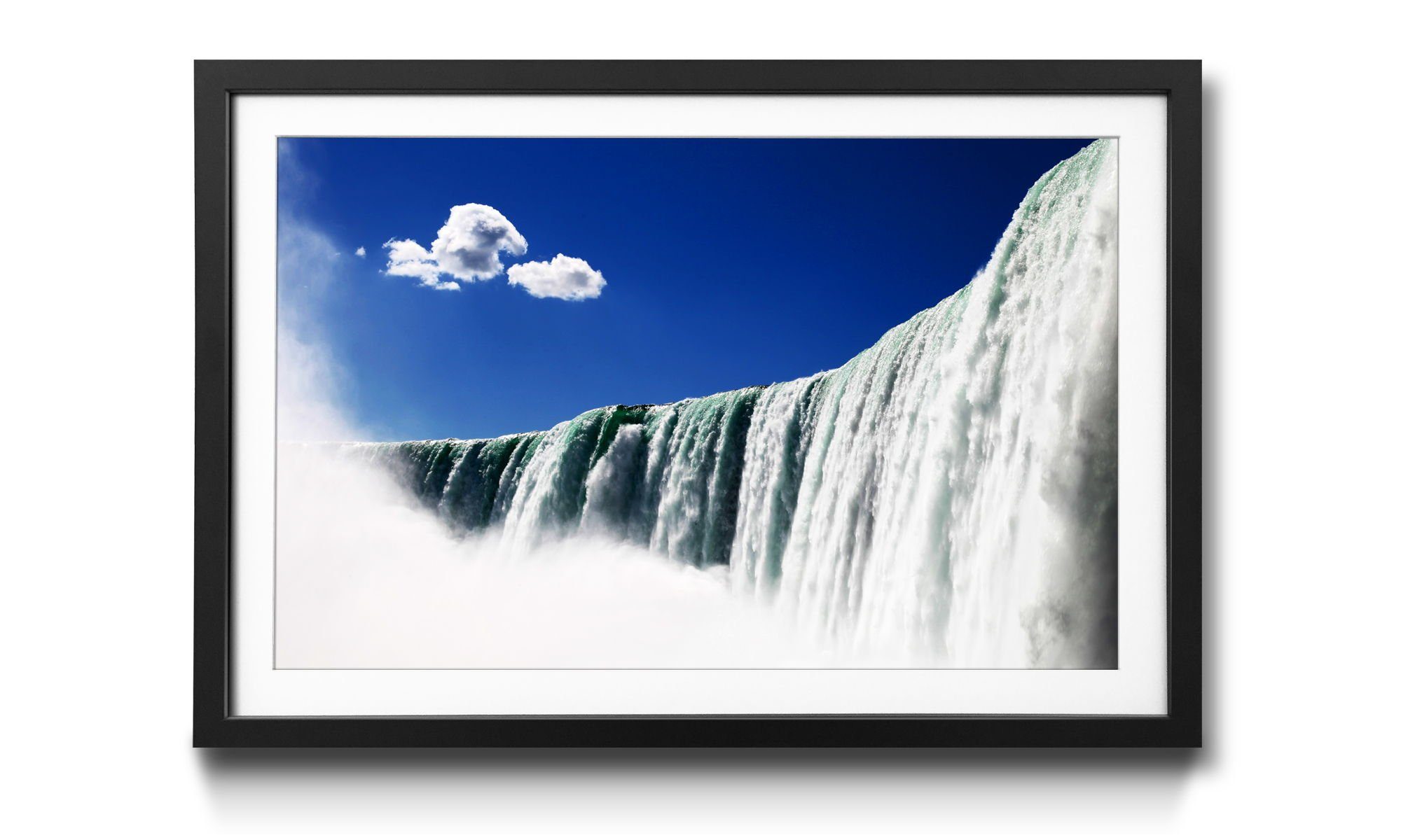 WandbilderXXL Bild mit Rahmen Niagara Falls, Landschaft, Wandbild, in 4 Größen erhältlich