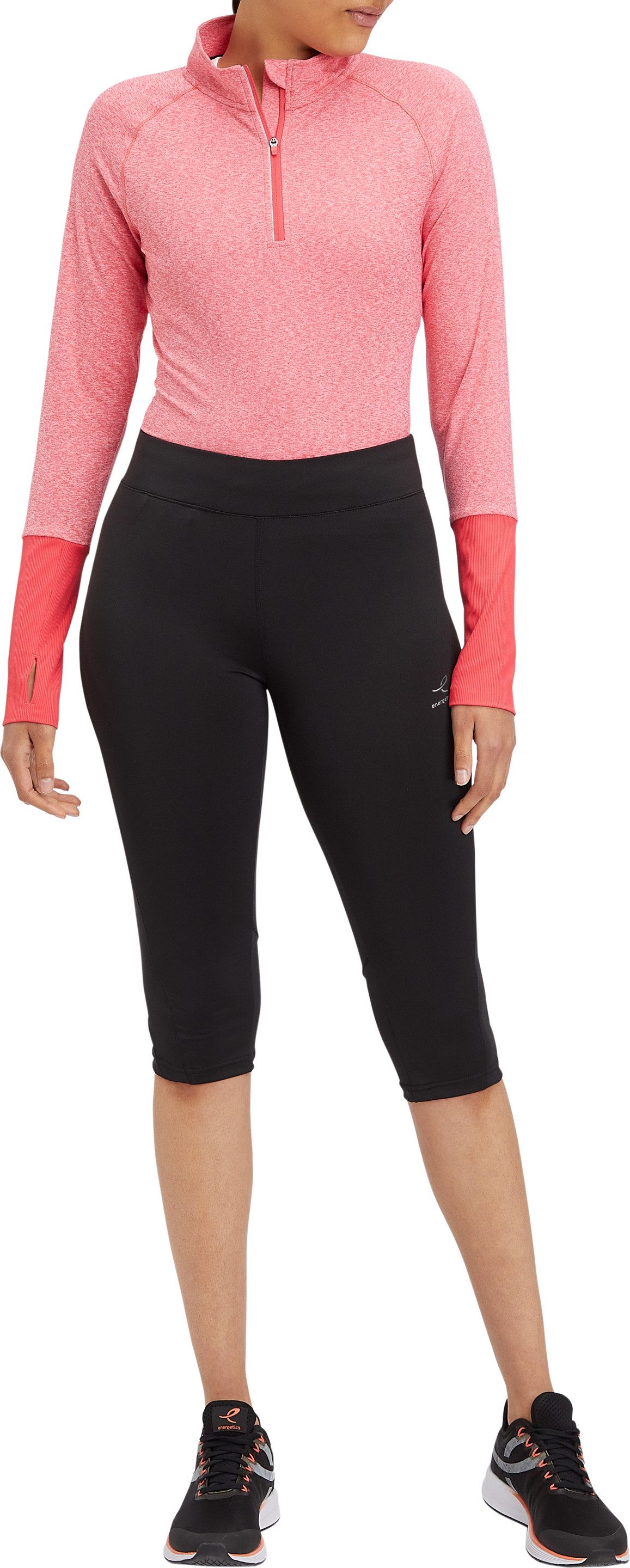 Energetics Lauftights DA.-TIGHT PORTIA II 3/4 W mit Tasche, mit DRY PLUS Technologie, elastischer Bund
