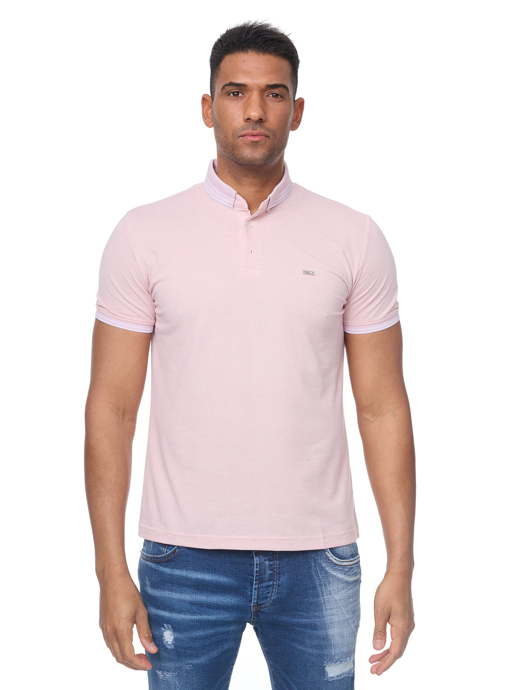 Denim Distriqt Poloshirt Modernes sommerliches Herren günstig online kaufen