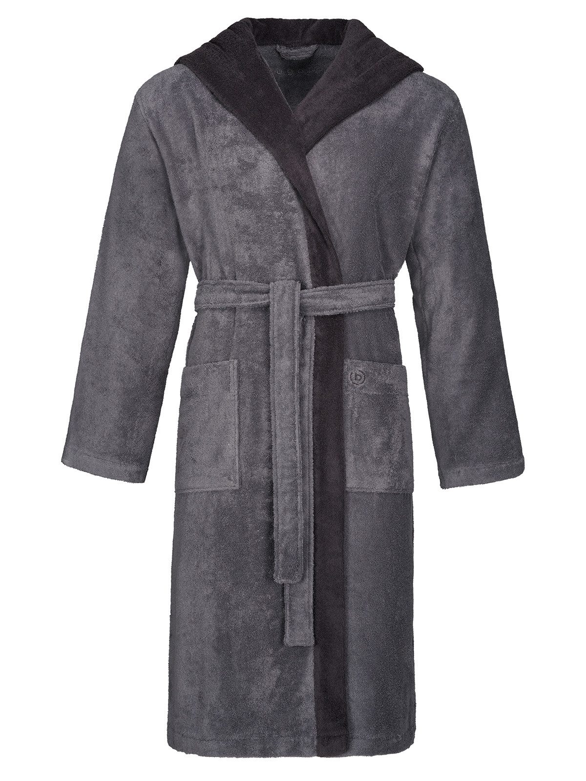 bugatti Herrenbademantel Herren Bademantel mit Kapuze Stefano, Baumwolle, h günstig online kaufen