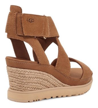 UGG ILEANA ANKLE Keilsandalette mit Klettverschluss