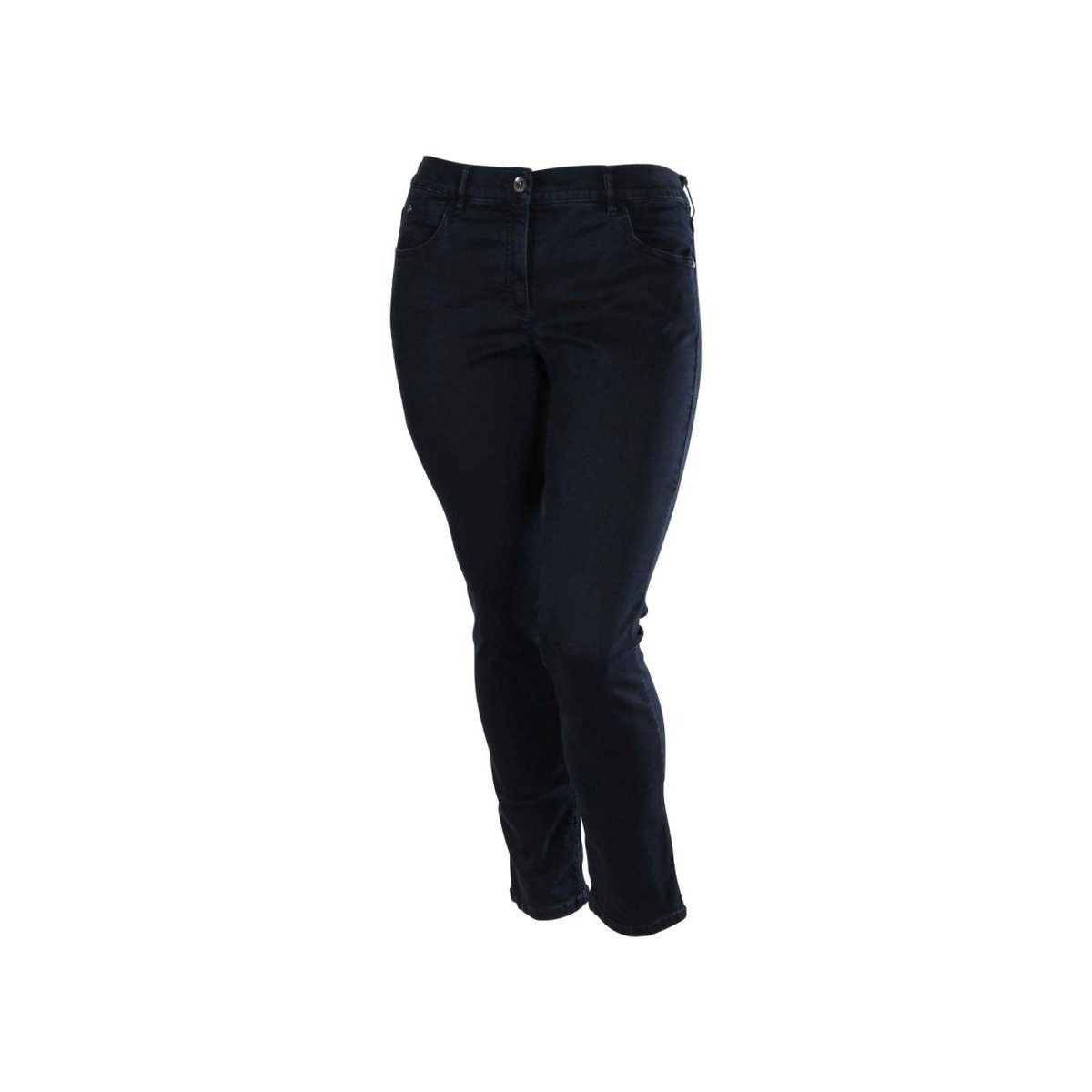 regular grau 5-Pocket-Jeans (1-tlg) Zerres