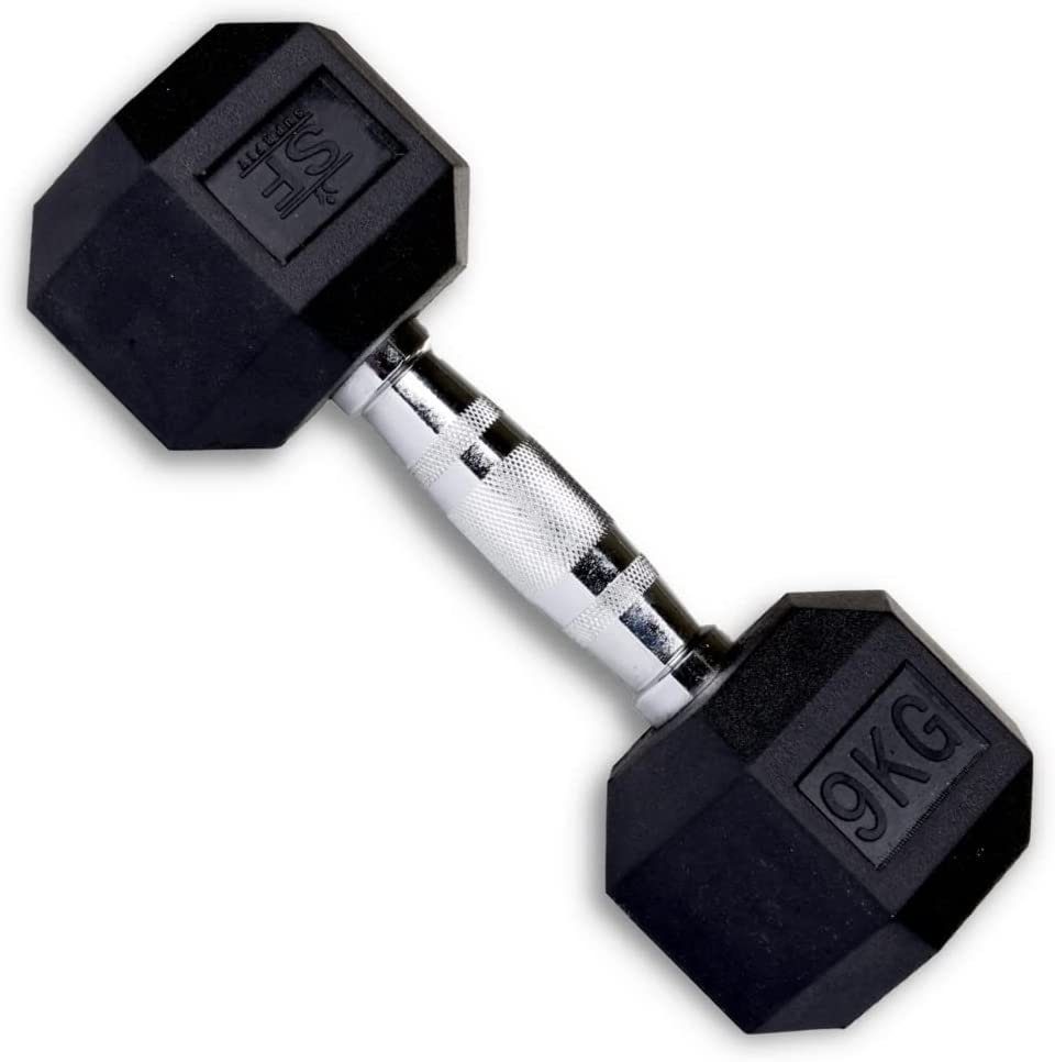 SF SUPRFIT Kurzhantel Hexagon Hanteln Einzeln, Auch als 2er Dumbbells Set erhältlich
