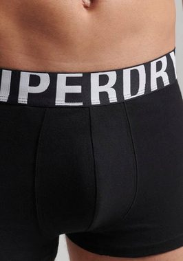 Superdry Boxer TRUNK DUAL LOGO DOUBLE PACK (Packung, 2er-Pack)