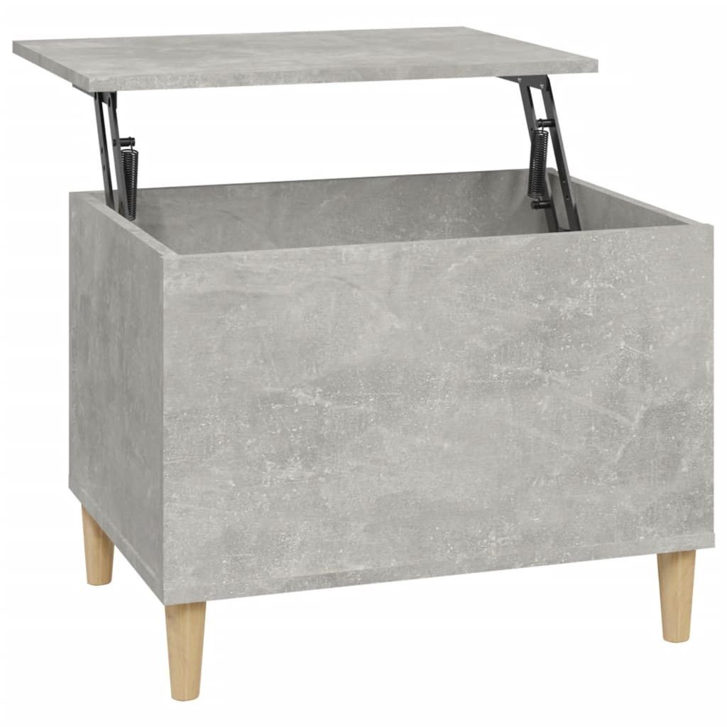 vidaXL Couchtisch Couchtisch Betongrau 60x44,5x45 cm günstig online kaufen