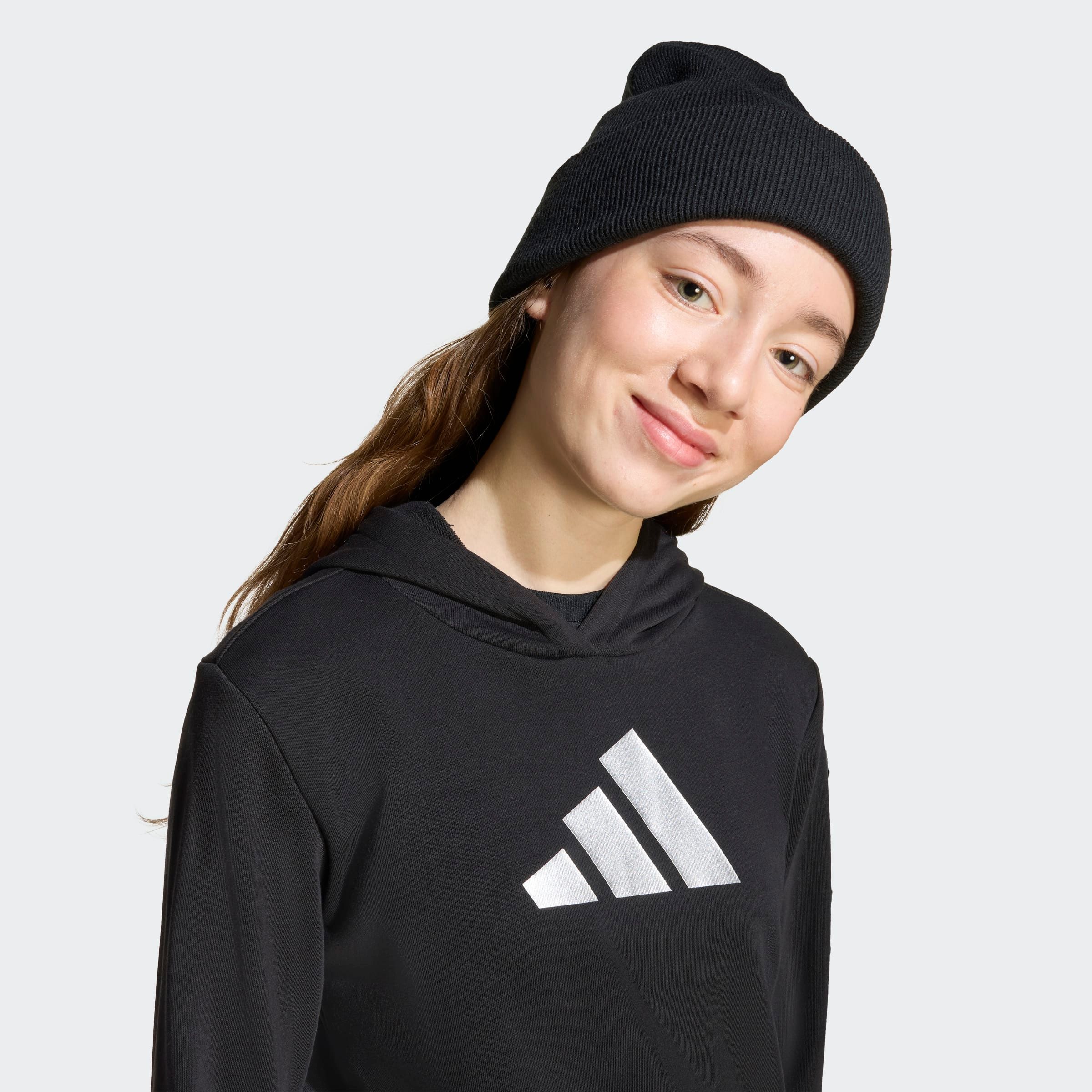 adidas Sportswear Kapuzensweatshirt KIDS GRAFIK HOODIE für Kinder, mit Kapuze, in normaler Länge